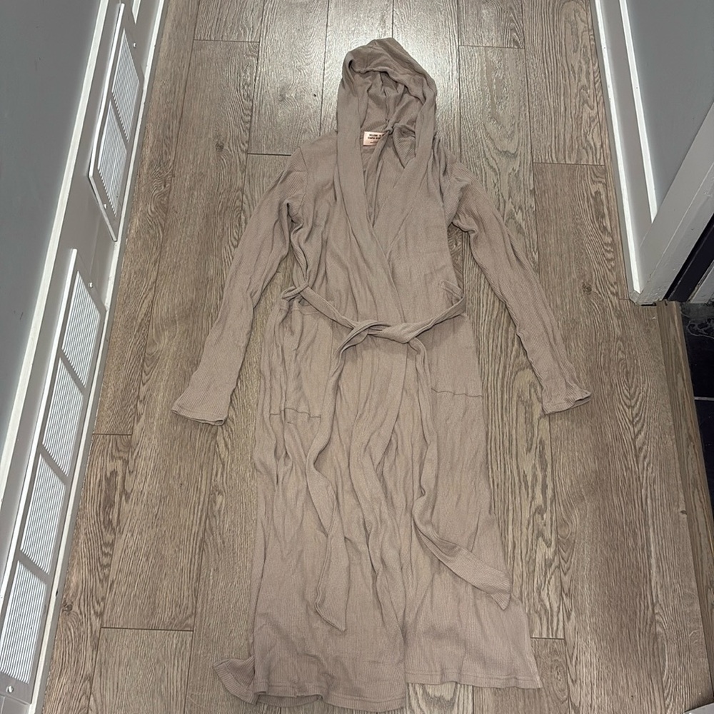 Smash and Tess Hooded Waffle robe 3XS